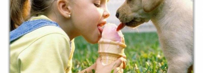 20 lindas fotos de crianças com seus animais de estimação