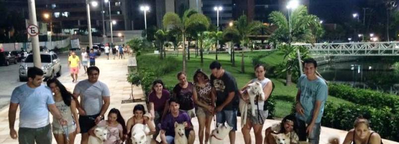 1ºEncontro com os amigos criadores de Akita em Fortaleza