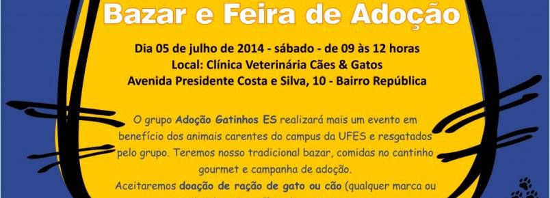 Grupo de voluntárias realiza feira de adoção de animais em Vitória (ES)