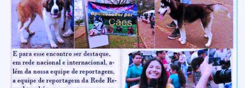Internauta faz homegm ao Encontro de Cães de Itabira