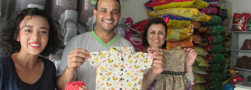 Casa dos Animais vedem roupinhas Babe Pet Wear