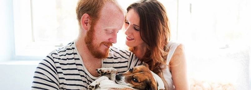 Casal cria série fotográfica adorável para mostrar que um cão também é um membro da família