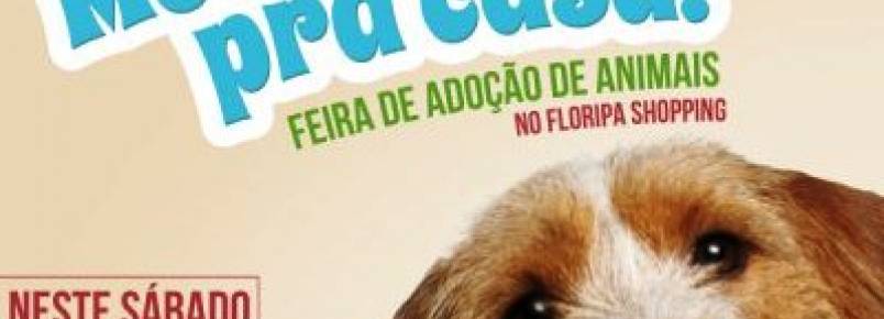 Feira de adoção de Animais no Floripa Shopping