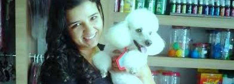 Baby ficou lindão depois tosa na tesoura na Clinvet