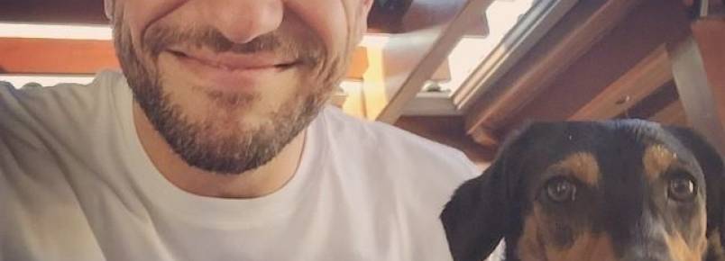 Rodrigo Lombardi oferece lar temporário para cachorro