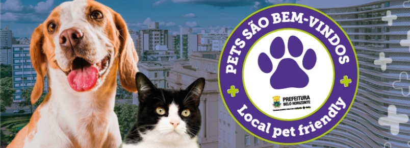 Decreto da PBH permite que animais de estimação frequentem estabelecimentos