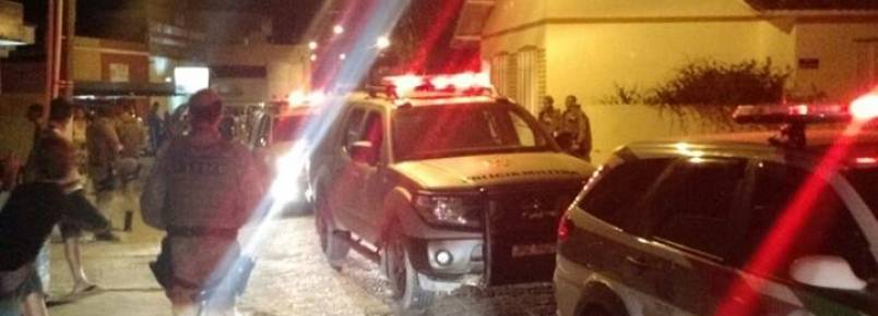 Polícia Militar interrompe farra do boi em Governador Celso Ramos