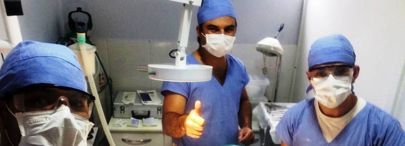 Mais uma cirurgia bem sucedida na Clinvet