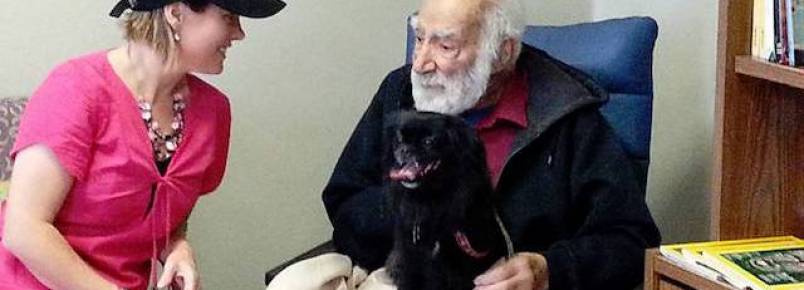 Hospital canadense permite que pacientes recebam a visita de seus animais de estimação